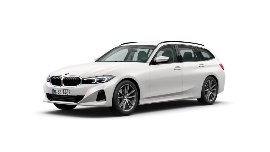 BMW Seria 3 Imagine cu trei sferturi din partea laterală a BMW Seria 3 Touring G21 BMW Seria 3 Imagine cu trei sferturi din partea laterală a BMW Seria 3 Touring G21